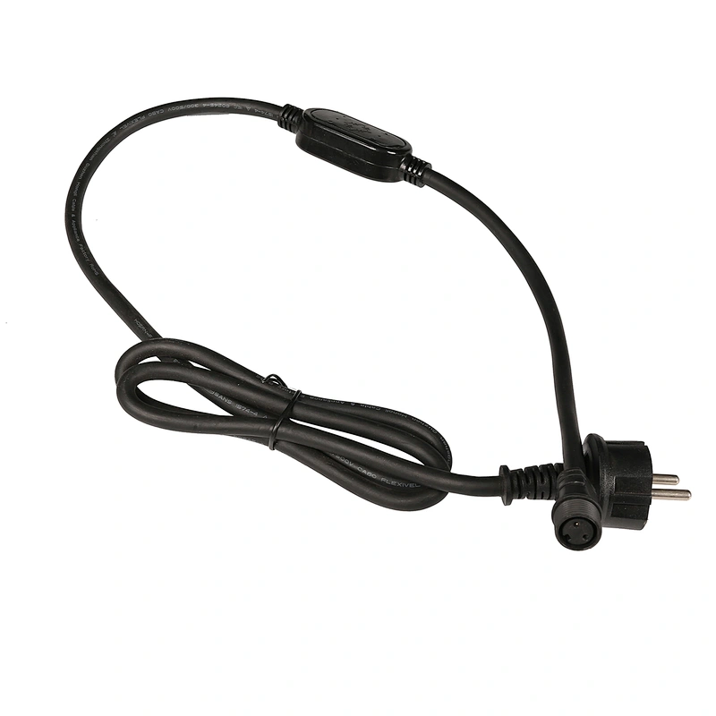 AC POWER CORD_1.5M rubber cable